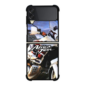 HONDA AFRICA TWIN RETRO Samsung Galaxy Z Flip 3 Case Cover