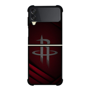 HOUSTON ROCKETS CARBON LOGO Samsung Galaxy Z Flip 3 Case Cover
