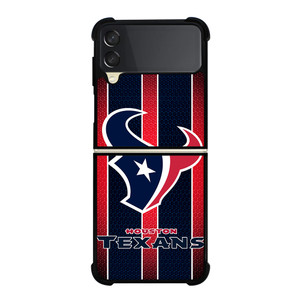 HOUSTON TEXANS STRIPE LOGO Samsung Galaxy Z Flip 3 Case Cover