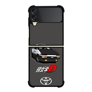 INITIAL D TOYOTA Samsung Galaxy Z Flip 3 Case Cover INITIAL D TOYOTA Samsung Galaxy Z Flip 3 Case Cover