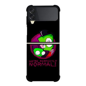 INVADER ZIM ALIEN WE ARE NORMAL Samsung Galaxy Z Flip 3 Case Cover