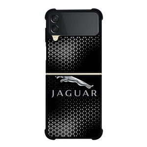JAGUAR BLACK ICON Samsung Galaxy Z Flip 3 Case Cover JAGUAR BLACK ICON Samsung Galaxy Z Flip 3 Case Cover