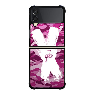 JAKE PAUL LOGO CROSS CAMO Samsung Galaxy Z Flip 3 Case Cover