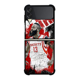 JAMES HARDEN ROCKETS ART Samsung Galaxy Z Flip 3 Case Cover