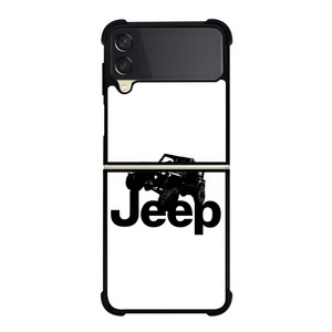 JEEP BLACK LOGO Samsung Galaxy Z Flip 3 Case Cover