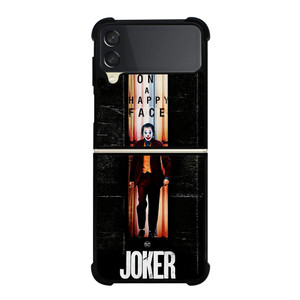 JOKER PUT ON A HAPPY FACE Samsung Galaxy Z Flip 3 Case Cover