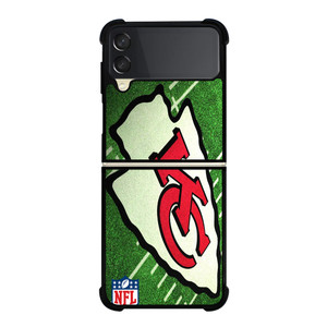 KANSAS CITY CHIEFS NFL FIELD Samsung Galaxy Z Flip 3 Case Cover