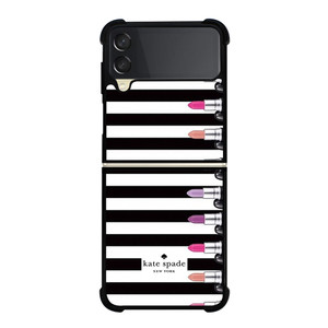 KATE SPADE LIPSTICK Samsung Galaxy Z Flip 3 Case Cover KATE SPADE LIPSTICK Samsung Galaxy Z Flip 3 Case Cover