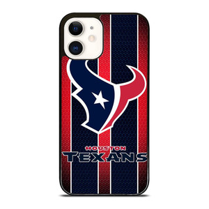 HOUSTON TEXANS STRIPE LOGO iPhone 12 Case Cover