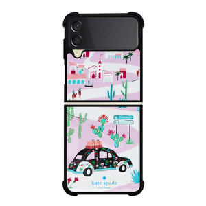 KATE SPADE NEW YORK ROAD TRIP Samsung Galaxy Z Flip 3 Case Cover