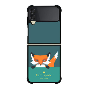 KATE SPADE NOVELTY FOX Samsung Galaxy Z Flip 3 Case Cover KATE SPADE NOVELTY FOX Samsung Galaxy Z Flip 3 Case Cover