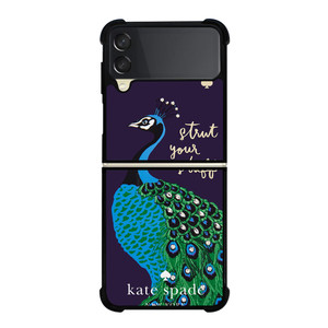 KATE SPADE PEACOCK Samsung Galaxy Z Flip 3 Case Cover