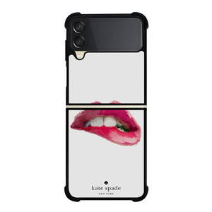 KATE SPADE RED LIPS Samsung Galaxy Z Flip 3 Case Cover