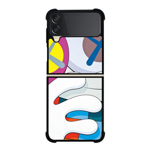 KAWS CARTOON ART Samsung Galaxy Z Flip 3 Case Cover