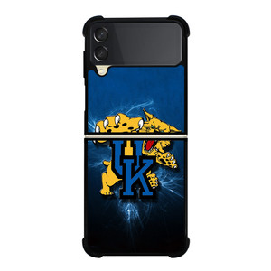 KENTUCKY WILDCATS FOOTBALL Samsung Galaxy Z Flip 3 Case Cover KENTUCKY WILDCATS FOOTBALL Samsung Galaxy Z Flip 3 Case Cover