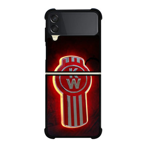 KENWORTH TRUCK GLOW LOGO Samsung Galaxy Z Flip 3 Case Cover