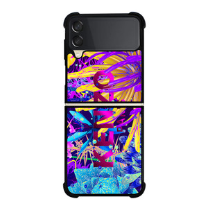 KENZO PARIS FLOWER Samsung Galaxy Z Flip 3 Case Cover