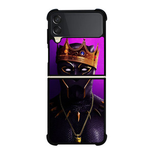 KING BLACK PANTHER Samsung Galaxy Z Flip 3 Case Cover KING BLACK PANTHER Samsung Galaxy Z Flip 3 Case Cover