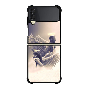 KOBE AND GIGI BRYANT Samsung Galaxy Z Flip 3 Case Cover KOBE AND GIGI BRYANT Samsung Galaxy Z Flip 3 Case Cover