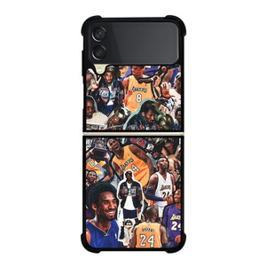 KOBE BRYANT LA LAKERS COLLAGE Samsung Galaxy Z Flip 3 Case Cover KOBE BRYANT LA LAKERS COLLAGE Samsung Galaxy Z Flip 3 Case Cover