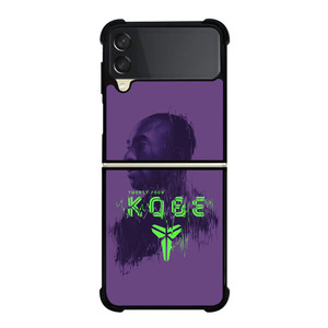 KOBE BRYANT TWENTY FOUR BLACK MAMBA Samsung Galaxy Z Flip 3 Case Cover