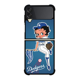 LA DODGERS X BETTY BOOP Samsung Galaxy Z Flip 3 Case Cover