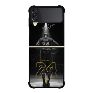 LA LAKERS KOBE BRYANT SIGNATURE 3 Samsung Galaxy Z Flip 3 Case Cover
