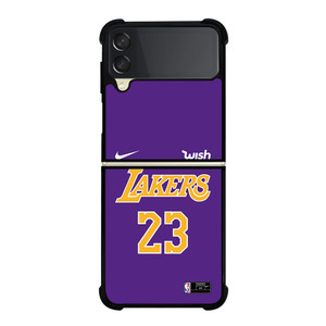 LA LAKERS LEBRON JAMES JERSEY Samsung Galaxy Z Flip 3 Case Cover