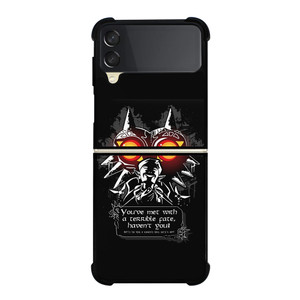 LEGEND OF ZELDA MAJORAS MASK Samsung Galaxy Z Flip 3 Case Cover LEGEND OF ZELDA MAJORAS MASK Samsung Galaxy Z Flip 3 Case Cover