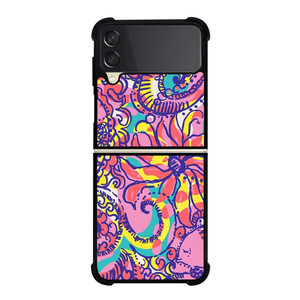 LILLY PULITZER VINTAGE PINK Samsung Galaxy Z Flip 3 Case Cover