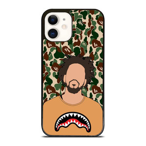 J COLE BAPE PAINT iPhone 12 Case Cover J COLE BAPE PAINT iPhone 12 Case Cover