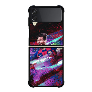 LIONEL MESSI BARCELONA ART Samsung Galaxy Z Flip 3 Case Cover