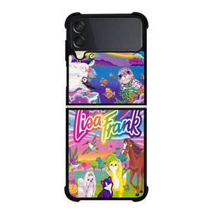LISA FRANK LOGO Samsung Galaxy Z Flip 3 Case Cover LISA FRANK LOGO Samsung Galaxy Z Flip 3 Case Cover