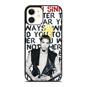 J COLE BORN SINNER QUOTES iPhone 12 Case Cover J COLE BORN SINNER QUOTES iPhone 12 Case Cover