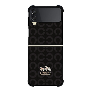 LOGO COACH NEW YORK 2 Samsung Galaxy Z Flip 3 Case Cover