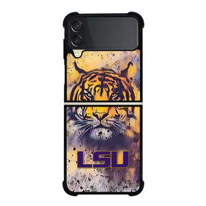 LSU TIGERS ART LOGO Samsung Galaxy Z Flip 3 Case Cover