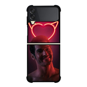 LUCIFER LOVE GLOW LAMP Samsung Galaxy Z Flip 3 Case Cover