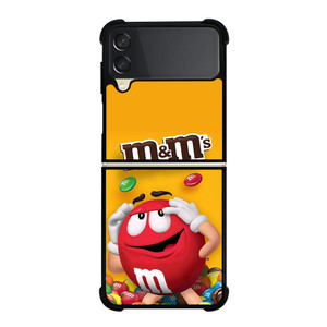 M&M'S CHOCOLATE MASCOT Samsung Galaxy Z Flip 3 Case Cover