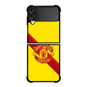 MANCHESTER UNITED FOOTBALL CLUB LOGO Samsung Galaxy Z Flip 3 Case Cover
