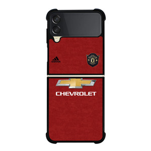 MANCHESTER UNITED NEW HOME JERSEY Samsung Galaxy Z Flip 3 Case Cover MANCHESTER UNITED NEW HOME JERSEY Samsung Galaxy Z Flip 3 Case Cover