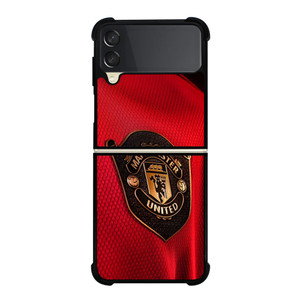 MANCHESTER UNITED NEW LOGO JERSEY Samsung Galaxy Z Flip 3 Case Cover