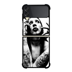 MARILYN MANSON TATTOO Samsung Galaxy Z Flip 3 Case Cover