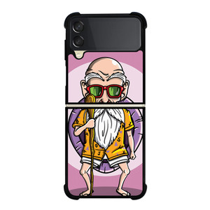 MASTER ROSHI DRAGON BALL CARTOON Samsung Galaxy Z Flip 3 Case Cover