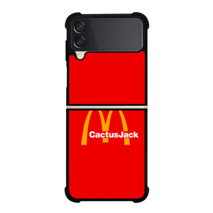 MCDONALDS CACTUS JACK TRAVIS SCOTT Samsung Galaxy Z Flip 3 Case Cover