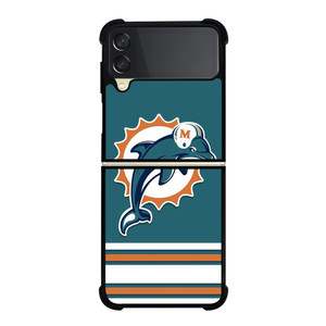 MIAMI DOLPHINS logo Samsung Galaxy Z Flip 3 Case Cover