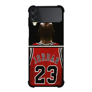 MICHAEL JORDAN 23 JERSEY Samsung Galaxy Z Flip 3 Case Cover MICHAEL JORDAN 23 JERSEY Samsung Galaxy Z Flip 3 Case Cover