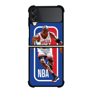 MICHAEL JORDAN NBA LOGO Samsung Galaxy Z Flip 3 Case Cover