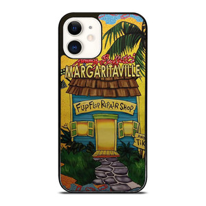 JIMMY BUFFETT MARGARITAVILLE FLIP FLOP iPhone 12 Case Cover JIMMY BUFFETT MARGARITAVILLE FLIP FLOP iPhone 12 Case Cover