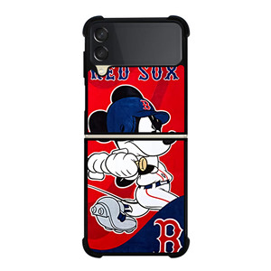MICKEY MOUSE BOSTON RED SOX Samsung Galaxy Z Flip 3 Case Cover