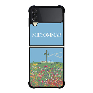 MIDSOMMAR KATE SPADE LOGO Samsung Galaxy Z Flip 3 Case Cover